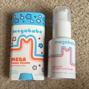 Megababe Mega Thigh Rescue & Bust Dust Anti-Boob-Sweat Powder